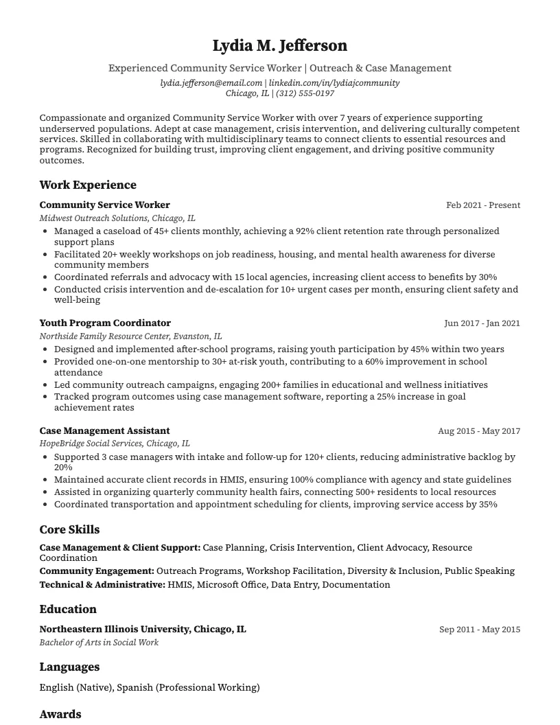 Service Dispatcher Resume Example